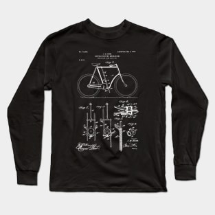 Bicycle driving mechanism 1903 / Cyclist patent present Edit Long Sleeve T-Shirt